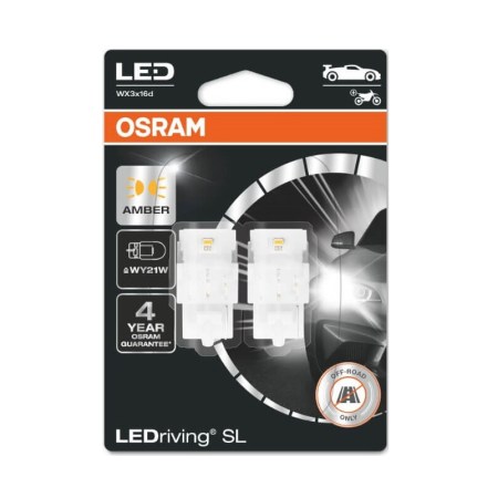 OSRAM WY21W LEDriving SL Amber 12V 2TMX